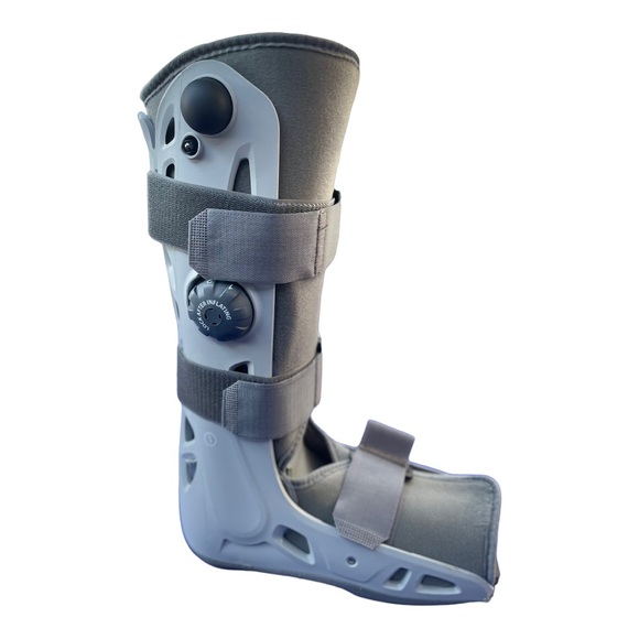 AirCast Soft Strike Walking Pneumatic Pump Boot Walking Cast Size L - Picture 2 of 7